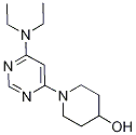 1-(6-二乙基氨基-嘧啶-4-基)-哌啶-4-醇結(jié)構(gòu)式_1065484-22-1結(jié)構(gòu)式