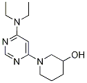 1-(6-二乙基氨基-嘧啶-4-基)-哌啶-3-醇結構式_1065484-23-2結構式