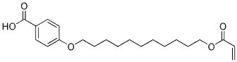 4-(11-Acryloyloxyundecyloxy)benzoic acidStructure,106620-90-0Structure 4-(11-Acryloyloxyundecyloxy)benzoic acid Structure,106620-90-0Structure