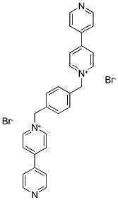 1,1-[1,4-苯基雙(亞甲基)]雙(4,4-二吡啶鎓)二溴結(jié)構(gòu)式_106867-97-4結(jié)構(gòu)式