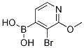 3-Bromo-2-methoxypyridine-4-boronic acidStructure,1072946-00-9Structure 3-Bromo-2-methoxypyridine-4-boronic acid Structure,1072946-00-9Structure