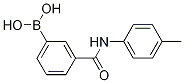 3-(P-Tolylcarbamoyl)phenylboronic acidStructure,1072946-03-2Structure 3-(P-Tolylcarbamoyl)phenylboronic acid Structure,1072946-03-2Structure