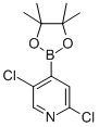 Pyridine, 2,5-dichloro-4-(4,4,5,5-tetramethyl-1,3,2-dioxaborolan-2-yl)-Structure,1073353-98-6Structure Pyridine, 2,5-dichloro-4-(4,4,5,5-tetramethyl-1,3,2-dioxaborolan-2-yl)- Structure,1073353-98-6Structure