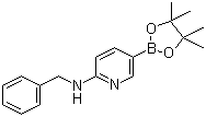 N-苯基甲基-5-(4,4,5,5-四甲基-1,3,2-二氧硼烷)-2-氨基吡啶結(jié)構(gòu)式_1073354-27-4結(jié)構(gòu)式
