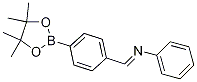 4-((Phenylimino)methyl)phenylboronic acid pinacol esterStructure,1073372-06-1Structure 4-((Phenylimino)methyl)phenylboronic acid pinacol ester Structure,1073372-06-1Structure
