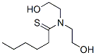Hexanethioamide, n,n-bis(2-hydroxyethyl)-Structure,107716-72-3Structure Hexanethioamide, n,n-bis(2-hydroxyethyl)- Structure,107716-72-3Structure