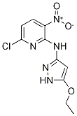 6-Chloro-n-(5-ethoxy-1h-pyrazol-3-yl)-3-nitropyridin-2-amineStructure,1079275-41-4Structure 6-Chloro-n-(5-ethoxy-1h-pyrazol-3-yl)-3-nitropyridin-2-amine Structure,1079275-41-4Structure