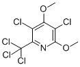 Pyridine,3,5-dichloro-2,4-dimethoxy-6-(trichloromethyl)-Structure,108030-77-9Structure Pyridine,3,5-dichloro-2,4-dimethoxy-6-(trichloromethyl)- Structure,108030-77-9Structure
