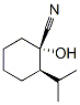 順式-(9ci)-1-羥基-2-(1-甲基乙基)-環(huán)己烷甲腈結(jié)構(gòu)式_108168-71-4結(jié)構(gòu)式