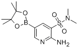 2-Amino-n,n-dimethyl-5-(4,4,5,5-tetramethyl-1,3,2-dioxaborolan-2-yl)-3-pyridinesulfonamideStructure,1083325-86-3Structure 2-Amino-n,n-dimethyl-5-(4,4,5,5-tetramethyl-1,3,2-dioxaborolan-2-yl)-3-pyridinesulfonamide Structure,1083325-86-3Structure