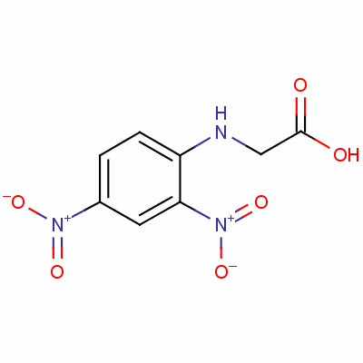 N-(2,4-二硝基苯基)甘氨酸結(jié)構(gòu)式_1084-76-0結(jié)構(gòu)式