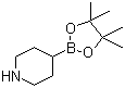 4-(4,4,5,5-Tetramethyl-1,3,2-dioxaborolan-2-yl)piperidineStructure,1087160-40-4Structure 4-(4,4,5,5-Tetramethyl-1,3,2-dioxaborolan-2-yl)piperidine Structure,1087160-40-4Structure