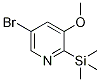 5-Bromo-3-methoxy-2-(trimethylsilyl)pyridineStructure,1087659-25-3Structure 5-Bromo-3-methoxy-2-(trimethylsilyl)pyridine Structure,1087659-25-3Structure