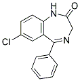 Nordazepam Structure,1088-11-5Structure