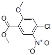 Benzoic acid, 4-chloro-2-methoxy-5-nitro-, methyl esterStructure,109069-75-2Structure Benzoic acid, 4-chloro-2-methoxy-5-nitro-, methyl ester Structure,109069-75-2Structure