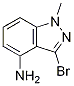 1H-Indazol-4-amine, 3-bromo-1-methyl-Structure,1092351-47-7Structure 1H-Indazol-4-amine, 3-bromo-1-methyl- Structure,1092351-47-7Structure