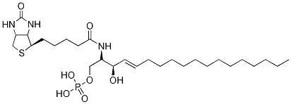 N-biotinyl d-erythro-sphingosine-1-phosphateStructure,1093733-24-4Structure N-biotinyl d-erythro-sphingosine-1-phosphate Structure,1093733-24-4Structure