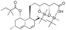 3,5-Bis(tert-butyldimethylsilyl) simvastatin hydroxy acidStructure,1094101-38-8Structure 3,5-Bis(tert-butyldimethylsilyl) simvastatin hydroxy acid Structure,1094101-38-8Structure