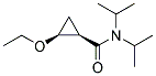 順式-(9ci)-2-乙氧基-N,N-雙(1-甲基乙基)-環(huán)丙烷羧酰胺結構式_109459-27-0結構式