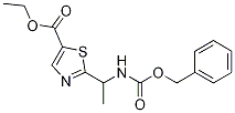 Ethyl2-(1-(((benzyloxy)carbonyl)amino)ethyl)thiazole-5-carboxylateStructure,1095823-50-9Structure Ethyl2-(1-(((benzyloxy)carbonyl)amino)ethyl)thiazole-5-carboxylate Structure,1095823-50-9Structure