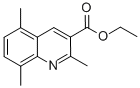 2,5,8-Trimethylquinoline-3-carboxylic acid ethyl esterStructure,110139-48-5Structure 2,5,8-Trimethylquinoline-3-carboxylic acid ethyl ester Structure,110139-48-5Structure