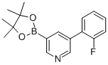 3-(2-Fluorophenyl)-5-(4,4,5,5-tetramethyl-1,3,2-dioxaborolan-2-yl)-pyridineStructure,1105663-86-2Structure 3-(2-Fluorophenyl)-5-(4,4,5,5-tetramethyl-1,3,2-dioxaborolan-2-yl)-pyridine Structure,1105663-86-2Structure