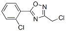 3-(Chloromethyl)-5-(2-chlorophenyl)-1,2,4-oxadiazoleStructure,110704-33-1Structure 3-(Chloromethyl)-5-(2-chlorophenyl)-1,2,4-oxadiazole Structure,110704-33-1Structure