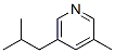 (9CI)-3-甲基-5-(2-甲基丙基)-吡啶結(jié)構(gòu)式_110823-90-0結(jié)構(gòu)式
