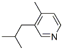 (9CI)-4-甲基-3-(2-甲基丙基)-吡啶結(jié)構(gòu)式_110823-92-2結(jié)構(gòu)式