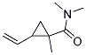 (9ci)-2-乙烯-n,n,1-三甲基-環(huán)丙烷羧酰胺結(jié)構(gòu)式_110890-16-9結(jié)構(gòu)式