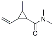 (9ci)-2-乙烯-n,n,3-三甲基-環(huán)丙烷羧酰胺結(jié)構(gòu)式_110915-17-8結(jié)構(gòu)式