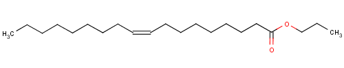 9-Octadecenoic acid (z)-, propyl esterStructure,111-59-1Structure 9-Octadecenoic acid (z)-, propyl ester Structure,111-59-1Structure