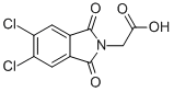 (5,6-Dichloro-1,3-dioxo-1,3-dihydro-isoindol-2-yl)-acetic acidStructure,111104-25-7Structure (5,6-Dichloro-1,3-dioxo-1,3-dihydro-isoindol-2-yl)-acetic acid Structure,111104-25-7Structure