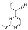 4-Pyrimidineacetonitrile, α-formyl-2-(methylthio)-Structure,1111637-81-0Structure 4-Pyrimidineacetonitrile, α-formyl-2-(methylthio)- Structure,1111637-81-0Structure