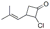 (9ci)-2-氯-3-(2-甲基-1-丙烯基)-環(huán)丁烷酮結構式_111545-32-5結構式