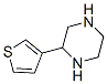 2-Thiophen-3-yl-piperazineStructure,111760-38-4Structure 2-Thiophen-3-yl-piperazine Structure,111760-38-4Structure