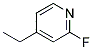 (9CI)-4-乙基-2-氟-吡啶結構式_111887-68-4結構式