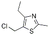 5-(Chloromethyl)-4-ethyl-2-methyl-1,3-thiazoleStructure,1119449-92-1Structure 5-(Chloromethyl)-4-ethyl-2-methyl-1,3-thiazole Structure,1119449-92-1Structure