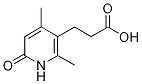 3-(2,4-Dimethyl-6-oxo-1,6-dihydropyridin-3-yl)-propanoic acidStructure,1119453-13-2Structure 3-(2,4-Dimethyl-6-oxo-1,6-dihydropyridin-3-yl)-propanoic acid Structure,1119453-13-2Structure