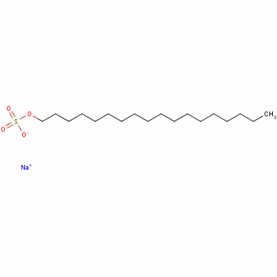 Sulfuric acid, monooctadecyl ester, sodium salt Structure,1120-04-3Structure