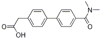 2-(4-(二甲基氨基甲酰)-[1,1-聯(lián)苯]-4-基)乙酸結(jié)構(gòu)式_1125447-12-2結(jié)構(gòu)式