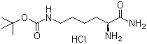 L-lys(boc)-nh2.hcl結(jié)構(gòu)式_112803-72-2結(jié)構(gòu)式