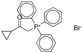 (2-Cyclopropyl-2-oxoethyl)triphenyl-phosphonium bromideStructure,112849-15-7Structure (2-Cyclopropyl-2-oxoethyl)triphenyl-phosphonium bromide Structure,112849-15-7Structure