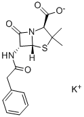 Potassium benzylpenicillinStructure,113-98-4Structure Potassium benzylpenicillin Structure,113-98-4Structure