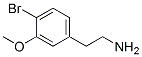 2-(3-Methoxy-4-bromophenyl)ethylamineStructure,113081-51-9Structure 2-(3-Methoxy-4-bromophenyl)ethylamine Structure,113081-51-9Structure
