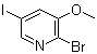 2-Bromo-5-iodo-3-methoxypyridineStructure,1131335-43-7Structure 2-Bromo-5-iodo-3-methoxypyridine Structure,1131335-43-7Structure