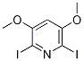 2,6-Diiodo-3,5-dimethoxypyridineStructure,1131335-49-3Structure 2,6-Diiodo-3,5-dimethoxypyridine Structure,1131335-49-3Structure