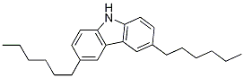 3,6-Dihexyl-9h-carbazoleStructure,1131605-21-4Structure 3,6-Dihexyl-9h-carbazole Structure,1131605-21-4Structure