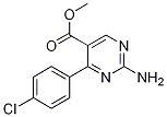 2-Amino-4-(4-chlorophenyl)-5-pyrimidinecarboxylic acid methyl esterStructure,1133115-56-6Structure 2-Amino-4-(4-chlorophenyl)-5-pyrimidinecarboxylic acid methyl ester Structure,1133115-56-6Structure