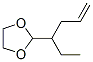 (9ci)-2-(1-乙基-3-丁烯)-1,3-二氧戊環(huán)結(jié)構(gòu)式_113419-41-3結(jié)構(gòu)式